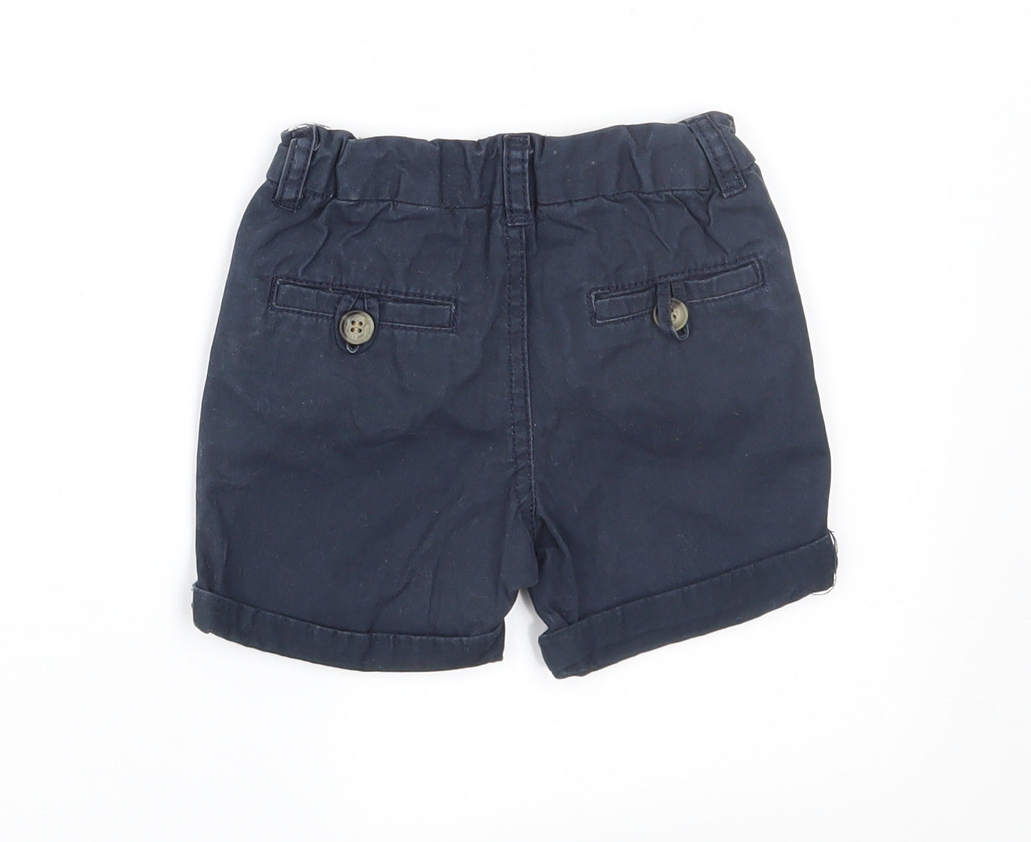 Matalan Boys Blue   Cropped Trousers Size 3-6 Months