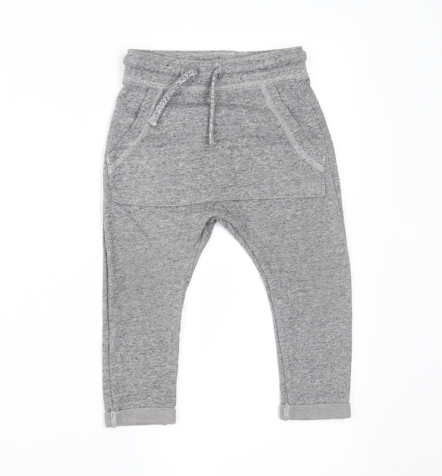 George Boys Grey   Jogger Trousers Size 12-18 Months