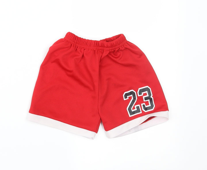 SheIn Boys Red Track Pants Trousers Size 12 Months