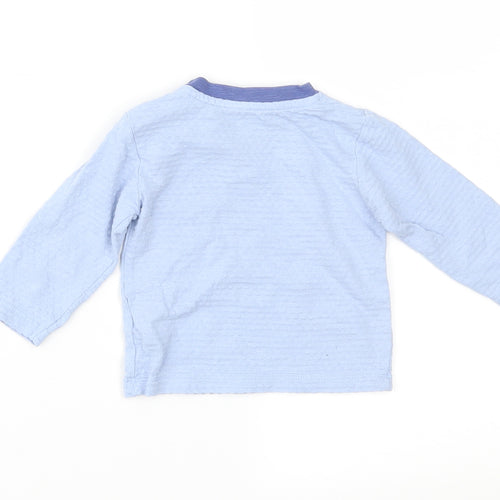 Matalan Baby Blue   Basic T-Shirt Size 0-3 Months