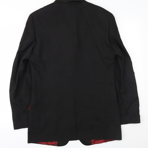 Ben Sherman Mens Black   Tuxedo Suit Jacket Size 38
