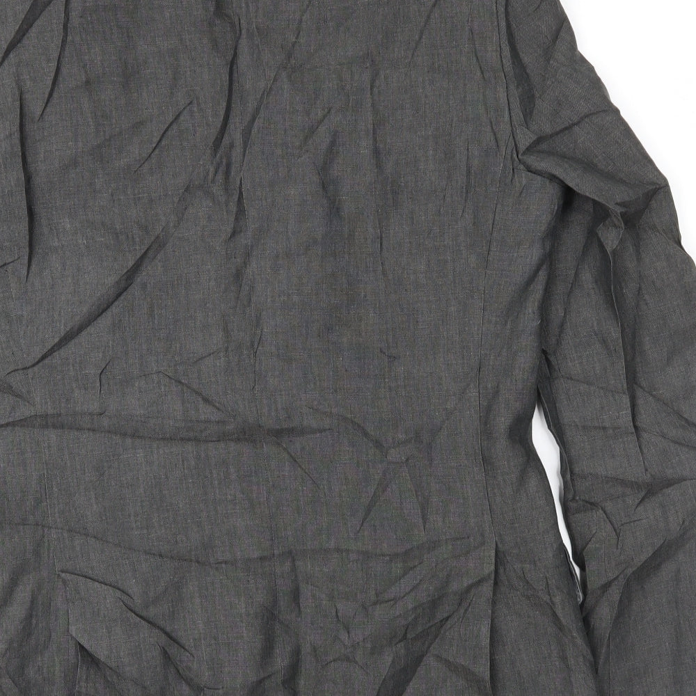 H&M Mens Grey   Jacket Suit Jacket Size 38