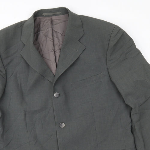 Strellson Mens Green   Jacket Suit Jacket Size 44
