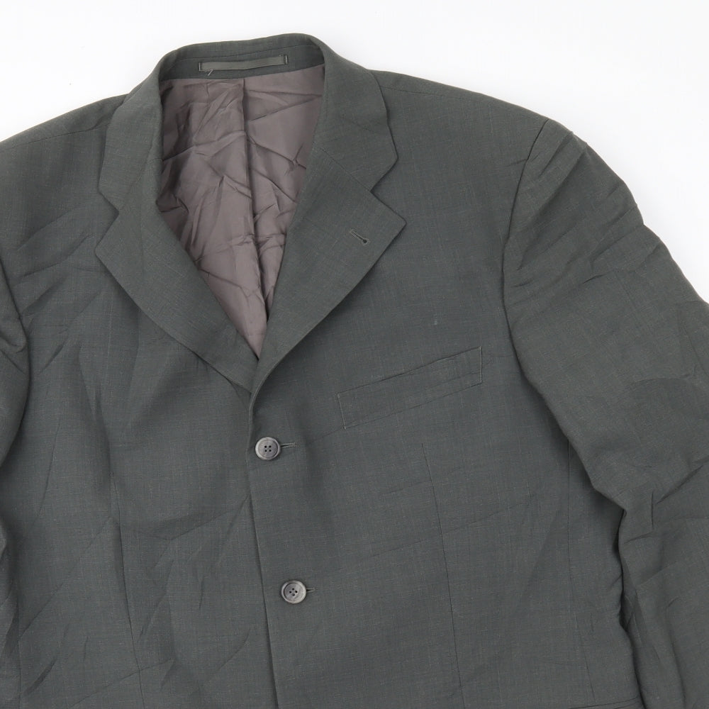 Strellson Mens Green   Jacket Suit Jacket Size 44