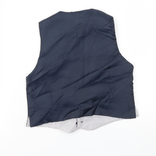 John Lewis Boys Blue   Jacket Waistcoat Size 4 Years