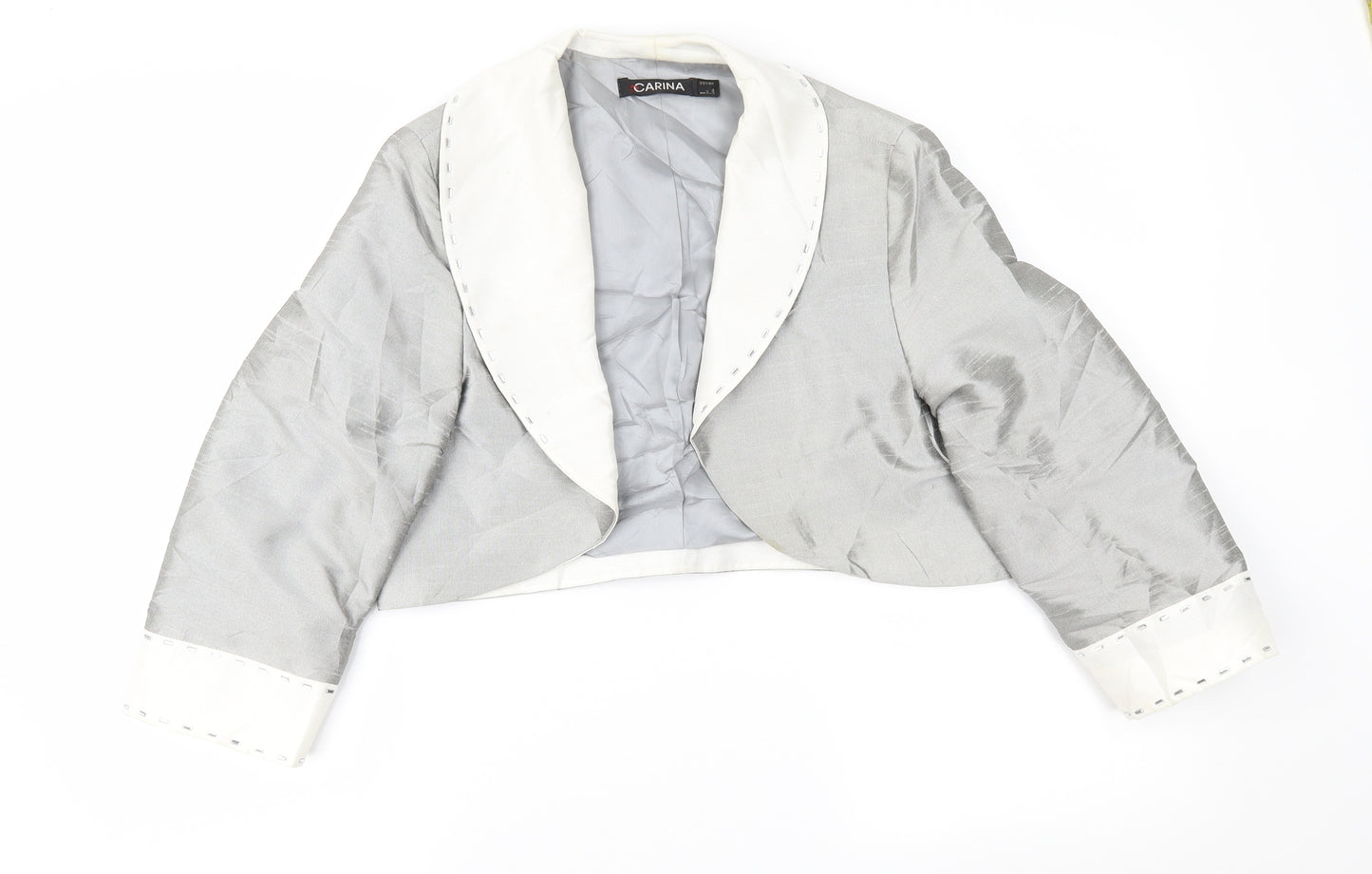 CARINA Womens Grey   Jacket  Size 14