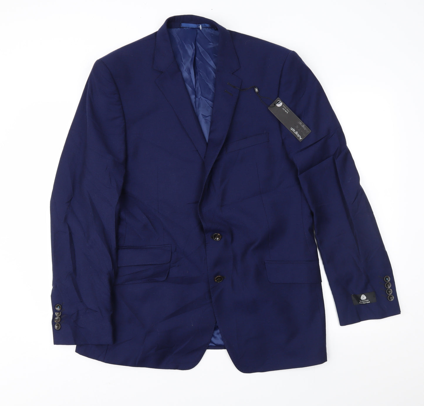 Autograph Mens Blue   Jacket Suit Jacket Size 42