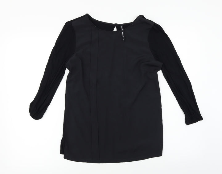 NEXT  Womens Black   Basic Blouse Size 6