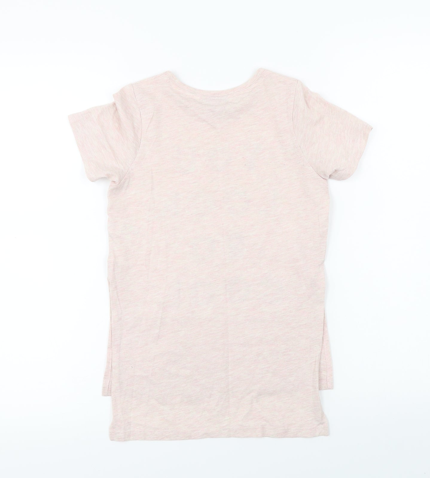 Matalan  Girls Pink   Basic T-Shirt Size 6 Years