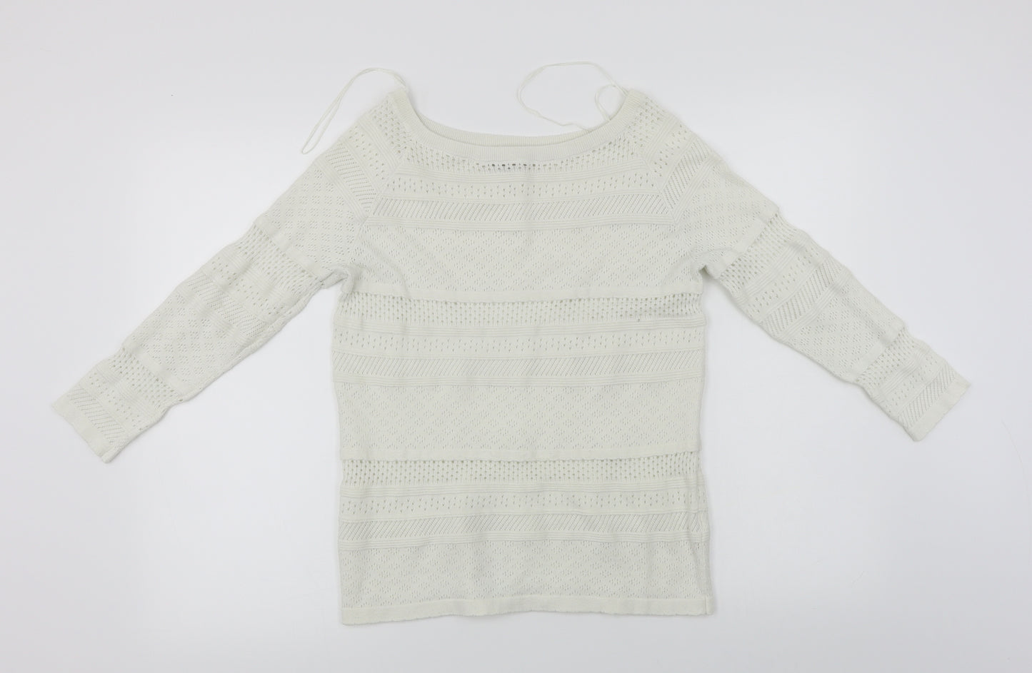 F&F  Womens Ivory   Pullover Jumper Size 10