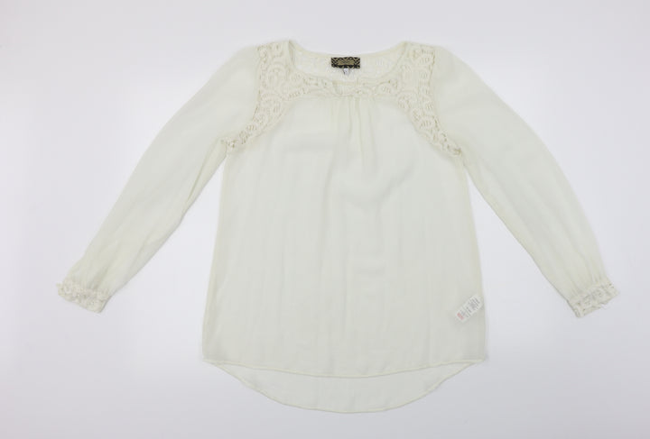 NEXT  Womens Ivory   Basic Blouse Size 8