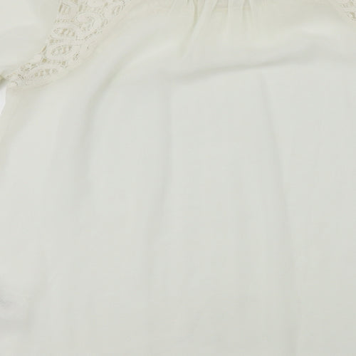 NEXT  Womens Ivory   Basic Blouse Size 8