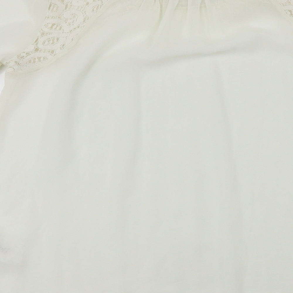 NEXT  Womens Ivory   Basic Blouse Size 8