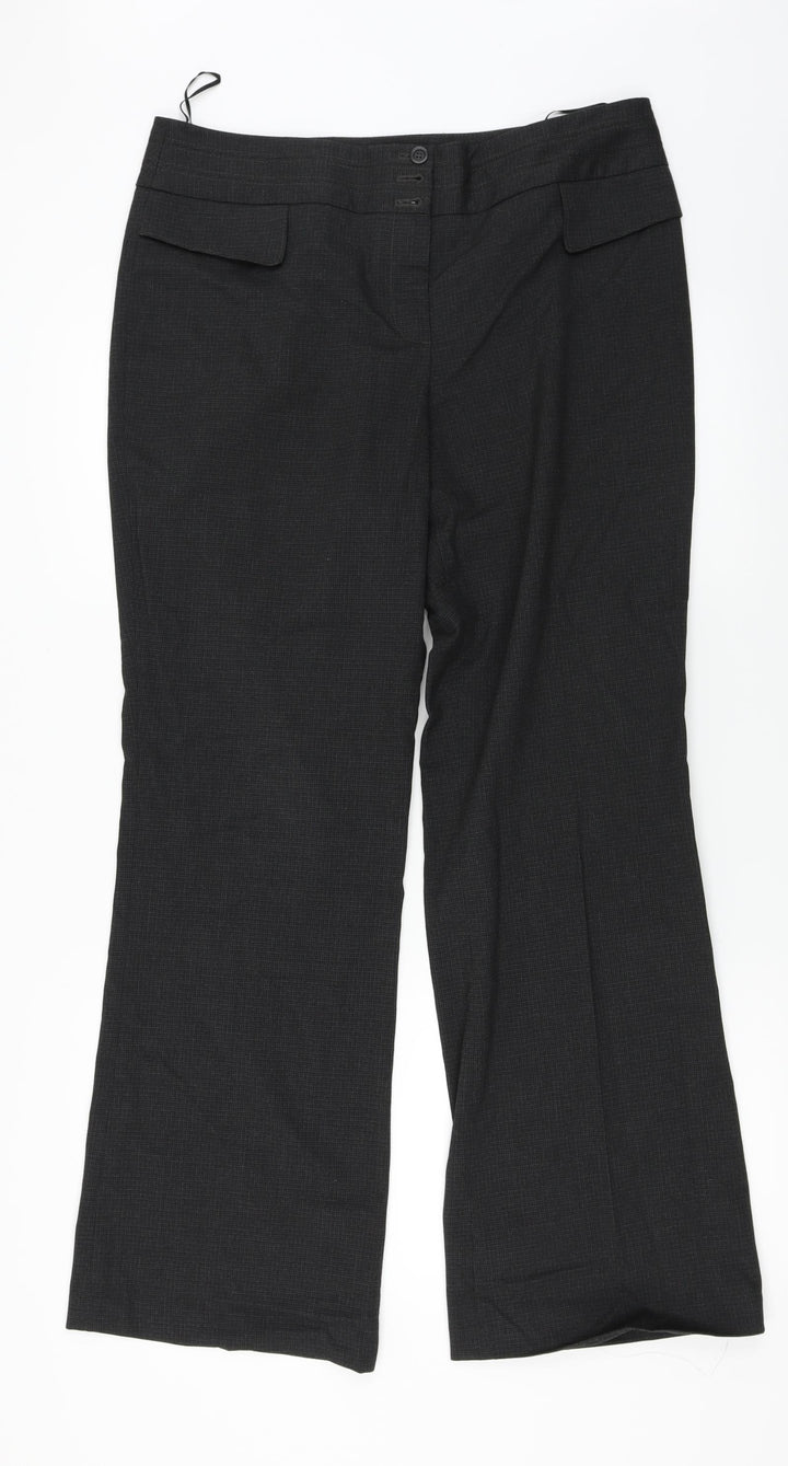NEXT  Womens Grey   Trousers  Size 14 L27 in