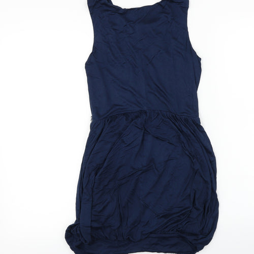 Miss Selfridge  Womens Blue   Basic Blouse Size 8