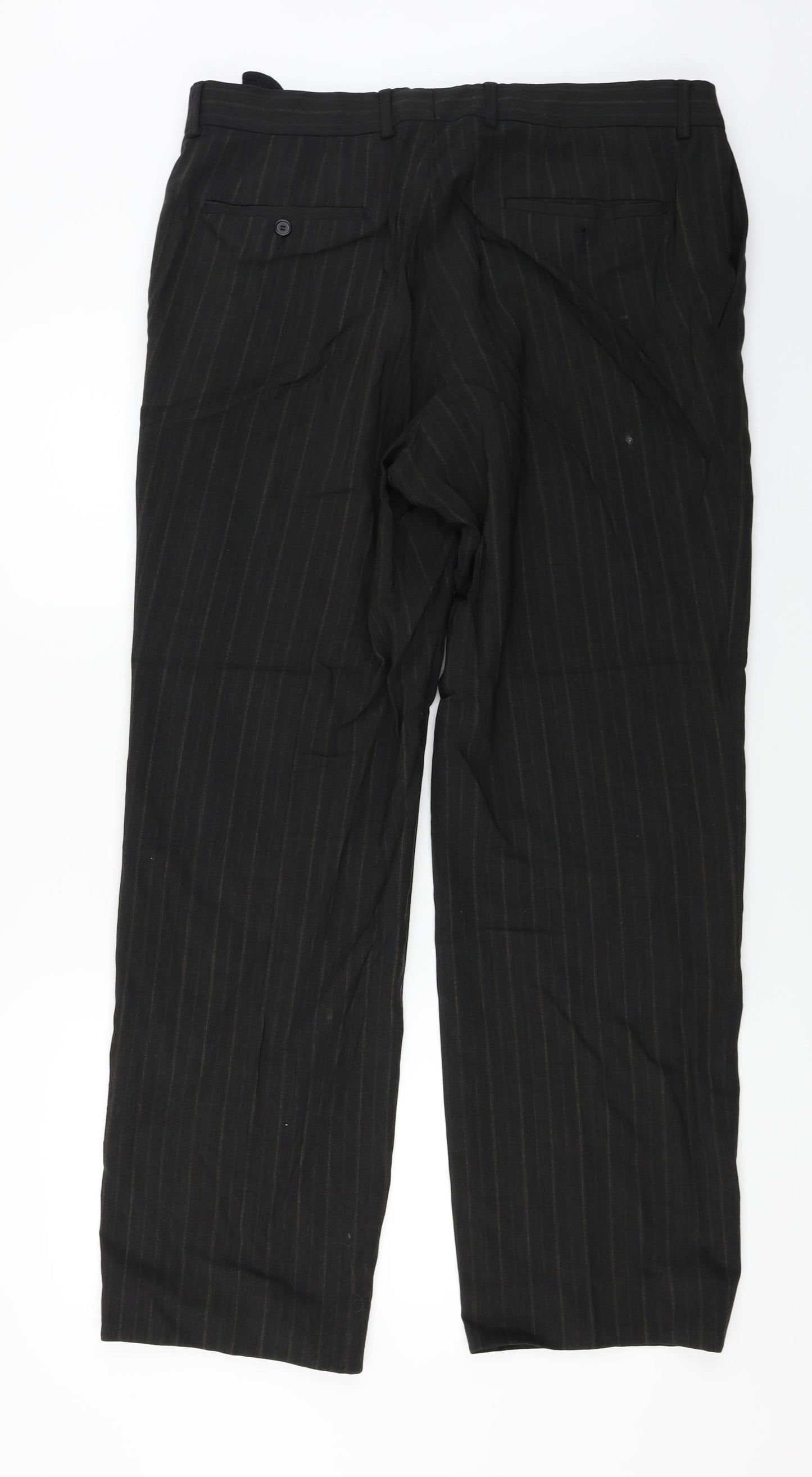 Preworn  Mens Black   Trousers  Size 36 in L28 in