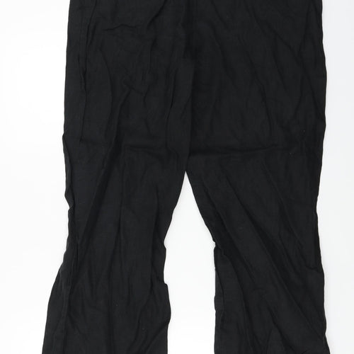Marks and Spencer  Womens Black   Trousers  Size 16 L26 in