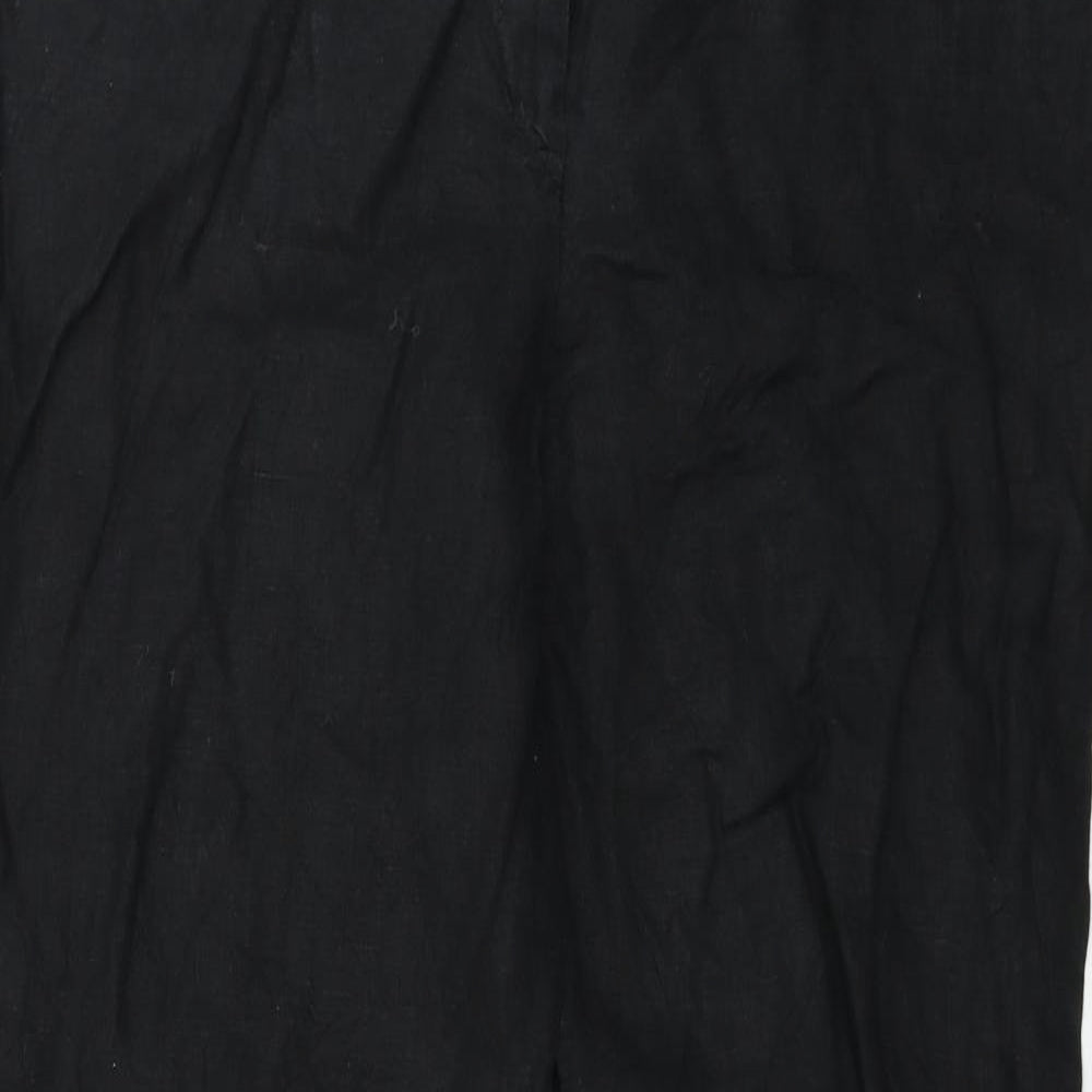 Marks and Spencer  Womens Black   Trousers  Size 16 L26 in