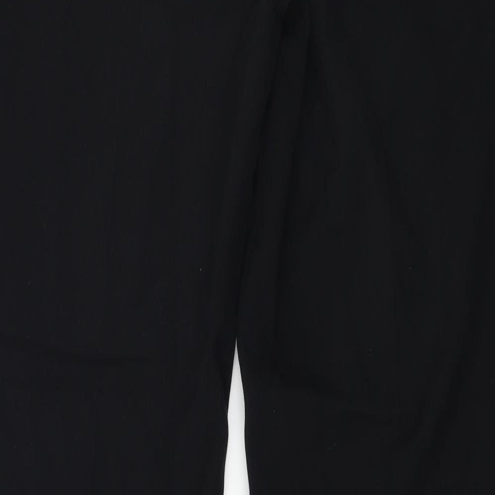 Marks and Spencer  Womens Black   Trousers  Size 14 L26 in