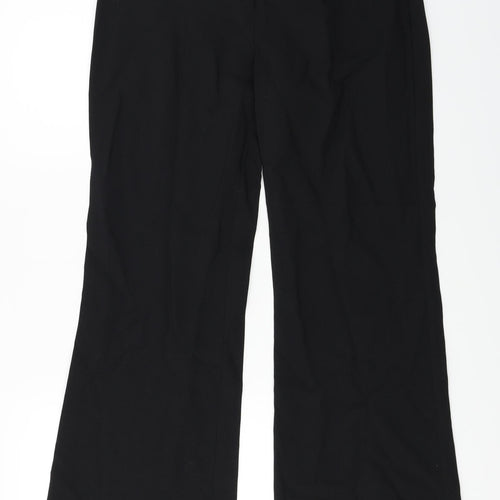 F&F  Womens Black   Trousers  Size 10 L27 in