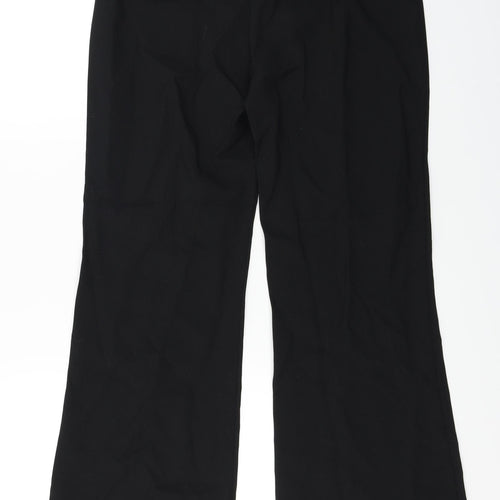F&F  Womens Black   Trousers  Size 10 L27 in