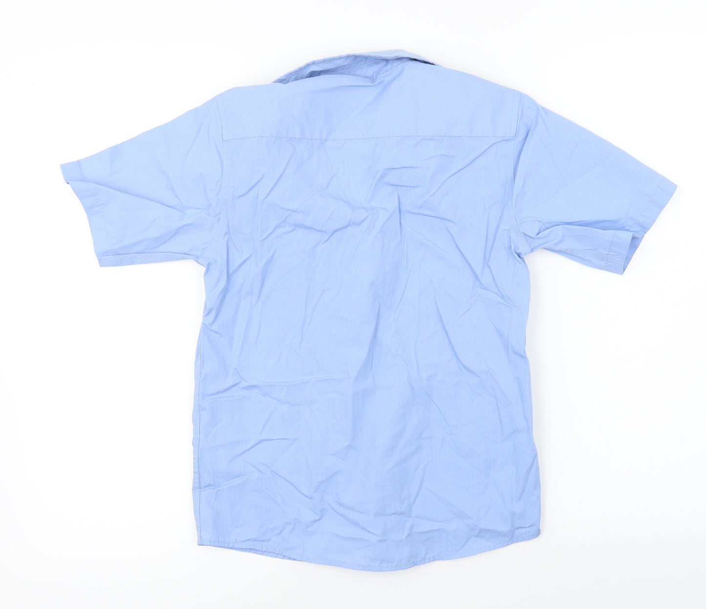 TU Boys Blue   Basic Button-Up Size 9 Years