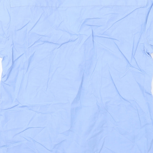 TU Boys Blue   Basic Button-Up Size 9 Years
