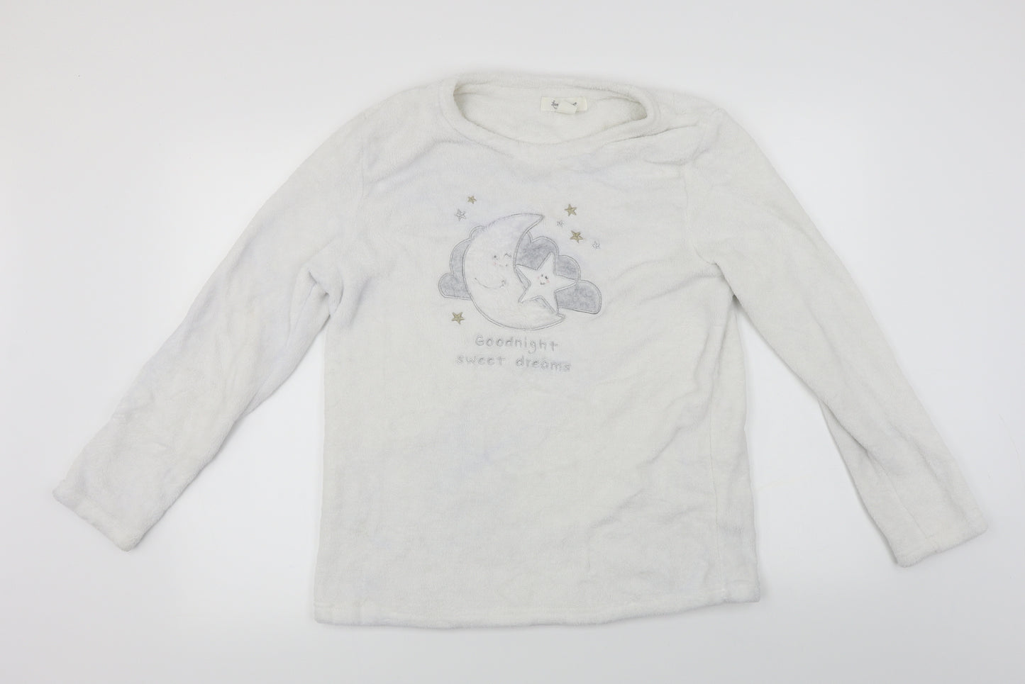 love to lounge    Womens White   Pullover Jumper Size M
