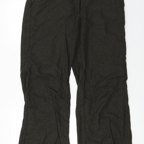 Marks and Spencer  Womens Brown   Trousers  Size 14 L25 in