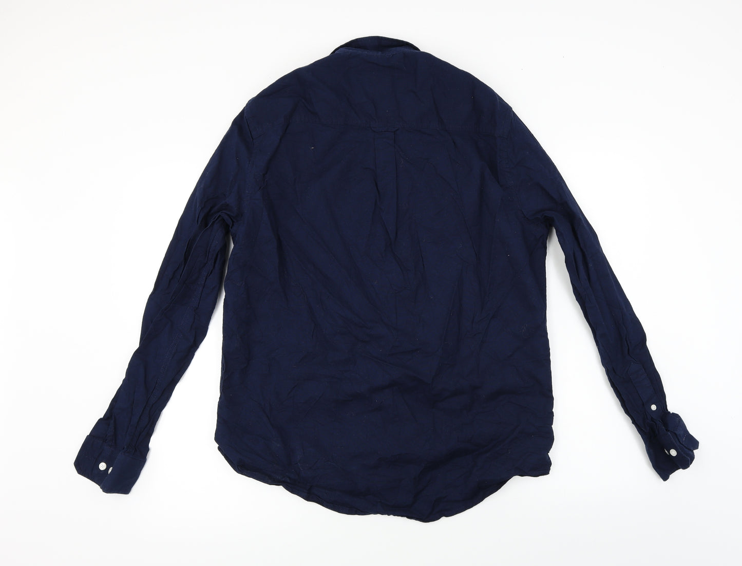 Burton  Mens Blue    Button-Up Size L
