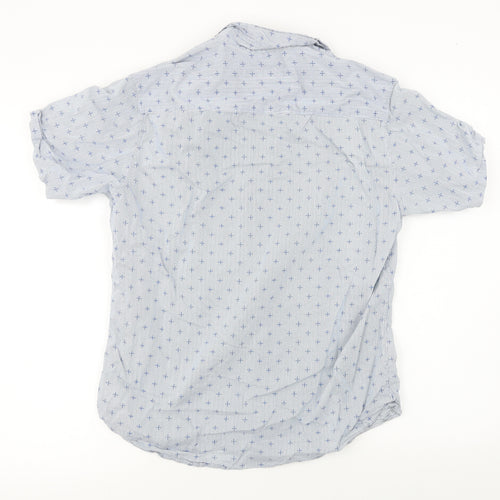 Topman  Mens Blue    Button-Up Size M