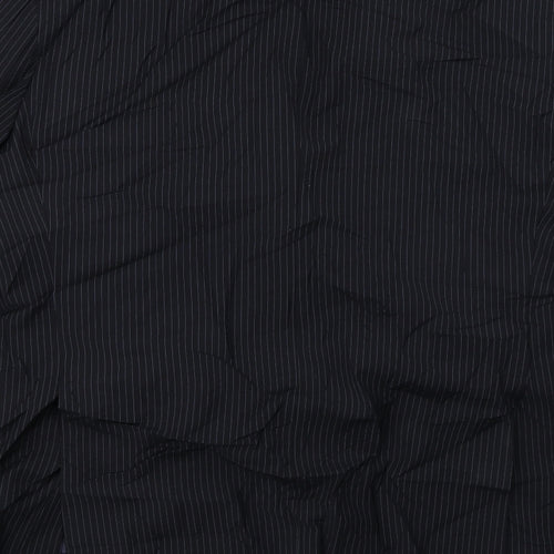 Marks and Spencer  Mens Black Striped  Jacket Blazer Size 42