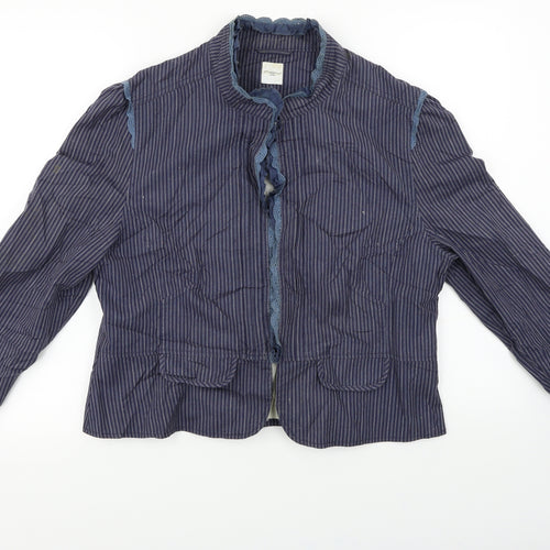New Look  Womens Blue   Jacket Coat Size 16
