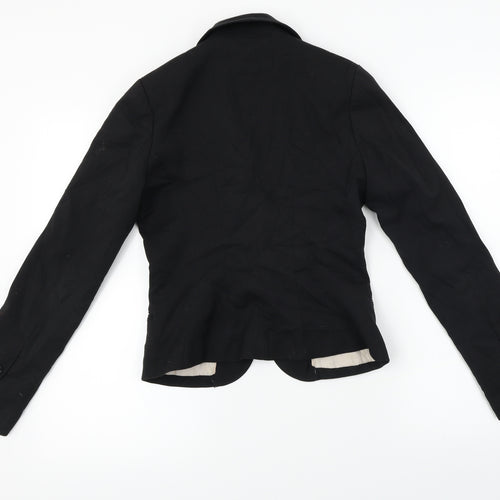 H&M Womens Black   Jacket Blazer Size 6
