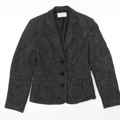 Precic  Womens Grey   Jacket Blazer Size 8