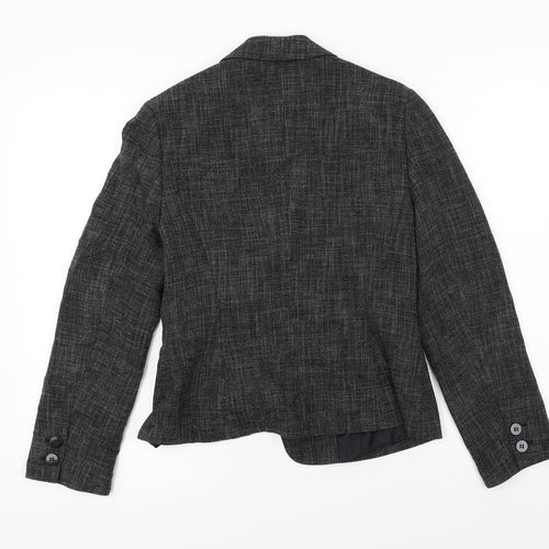 Precic  Womens Grey   Jacket Blazer Size 8