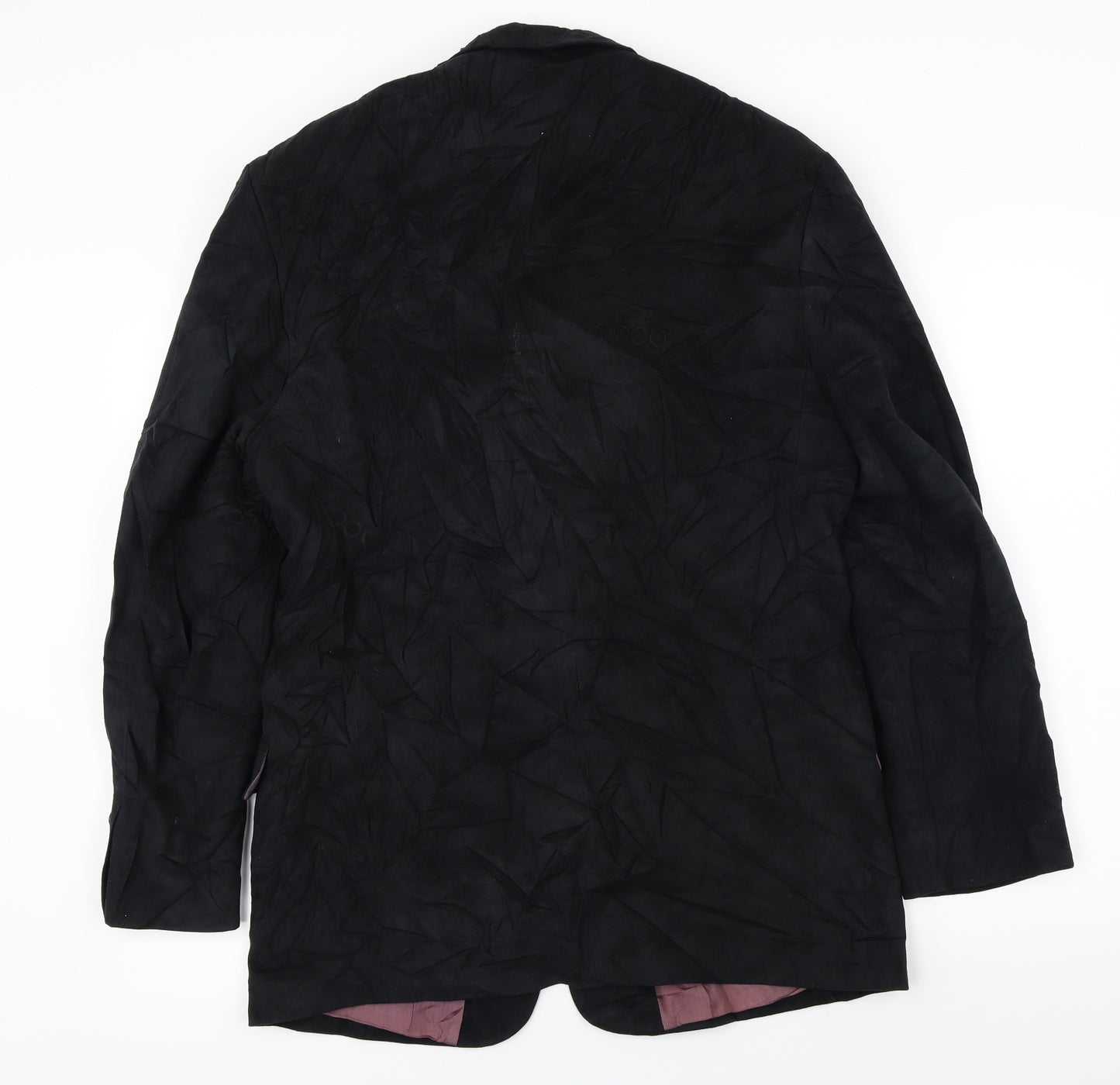 Wilson  Mens Black   Jacket Blazer Size 38