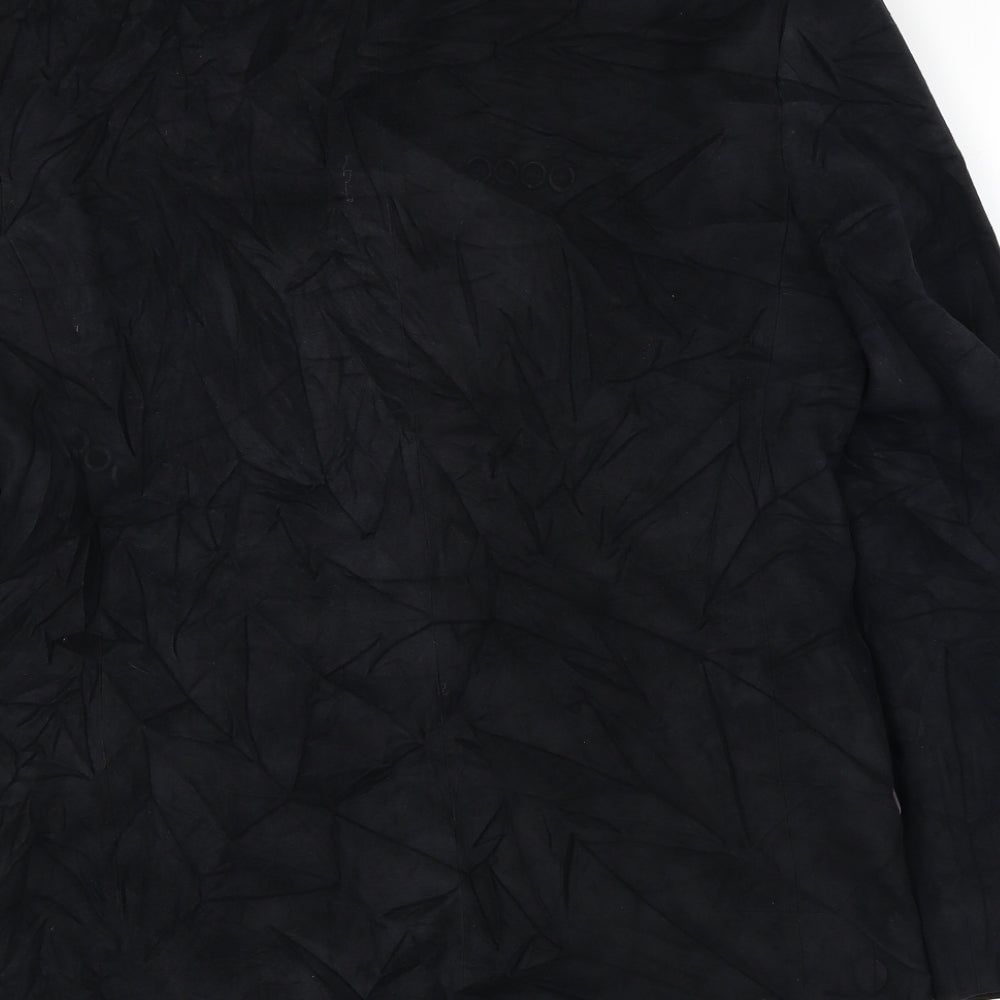 Wilson  Mens Black   Jacket Blazer Size 38