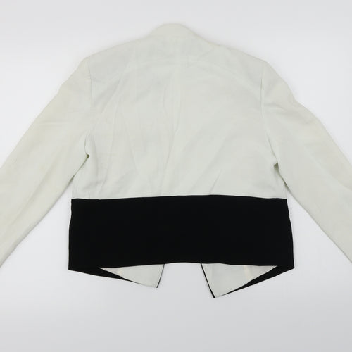 Topshop Womens White   Jacket Blazer Size 10