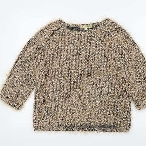 cameo rose Womens Brown   Pullover Jumper Size 12