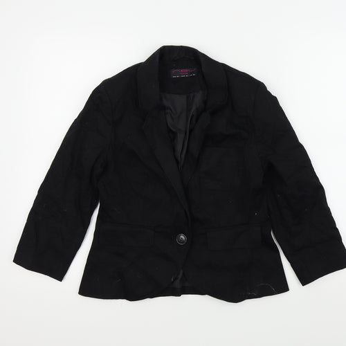 New Look Womens Black   Jacket  Size 12