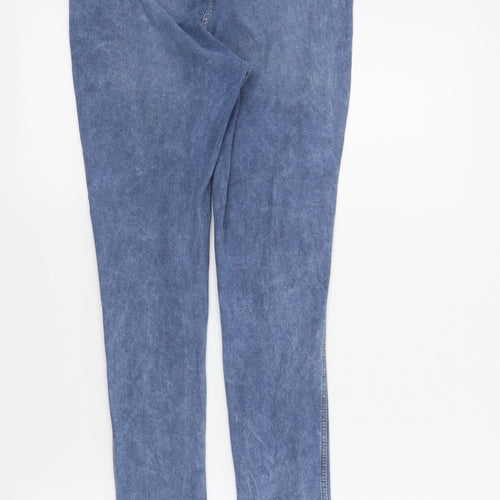 Topshop Womens Blue   Skinny Jeans Size 6 L28 in
