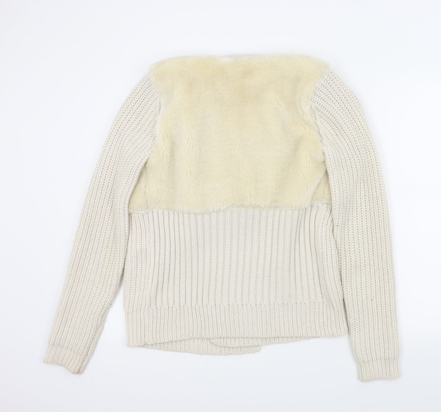 River Island Womens Beige   Cardigan Jumper Size 12