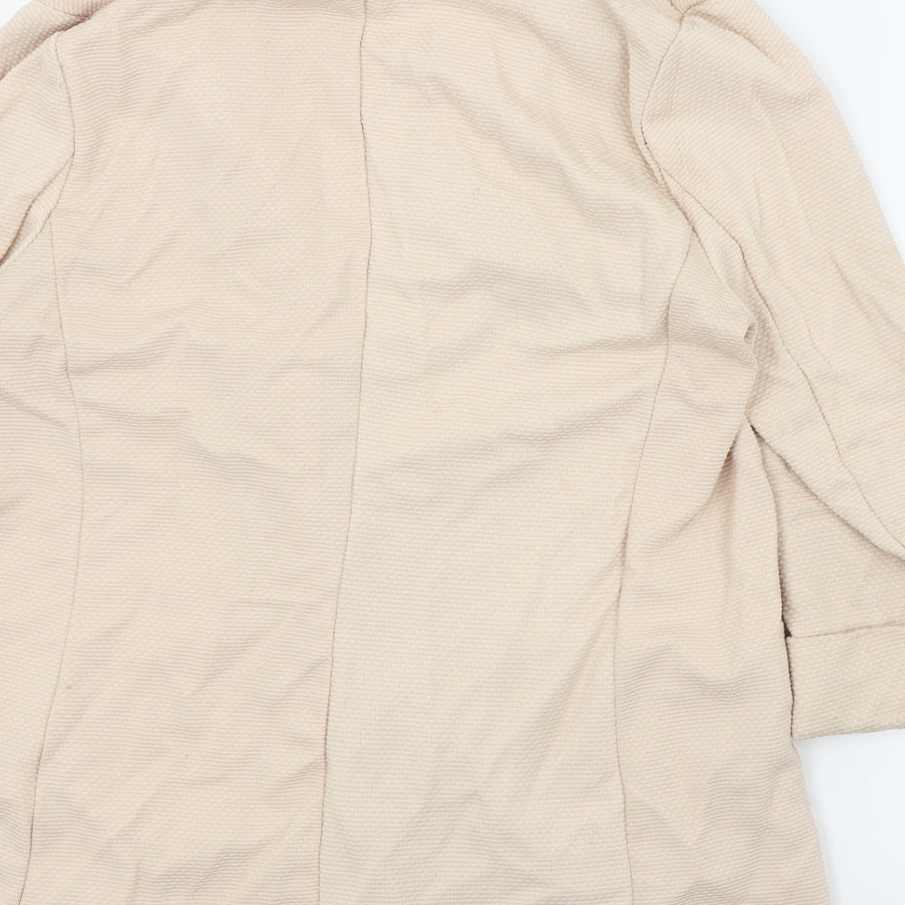 New Look Womens Pink   Jacket Coatigan Size 12