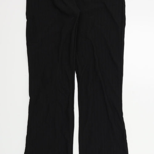 amarante Womens Black   Trousers  Size 12 L30 in