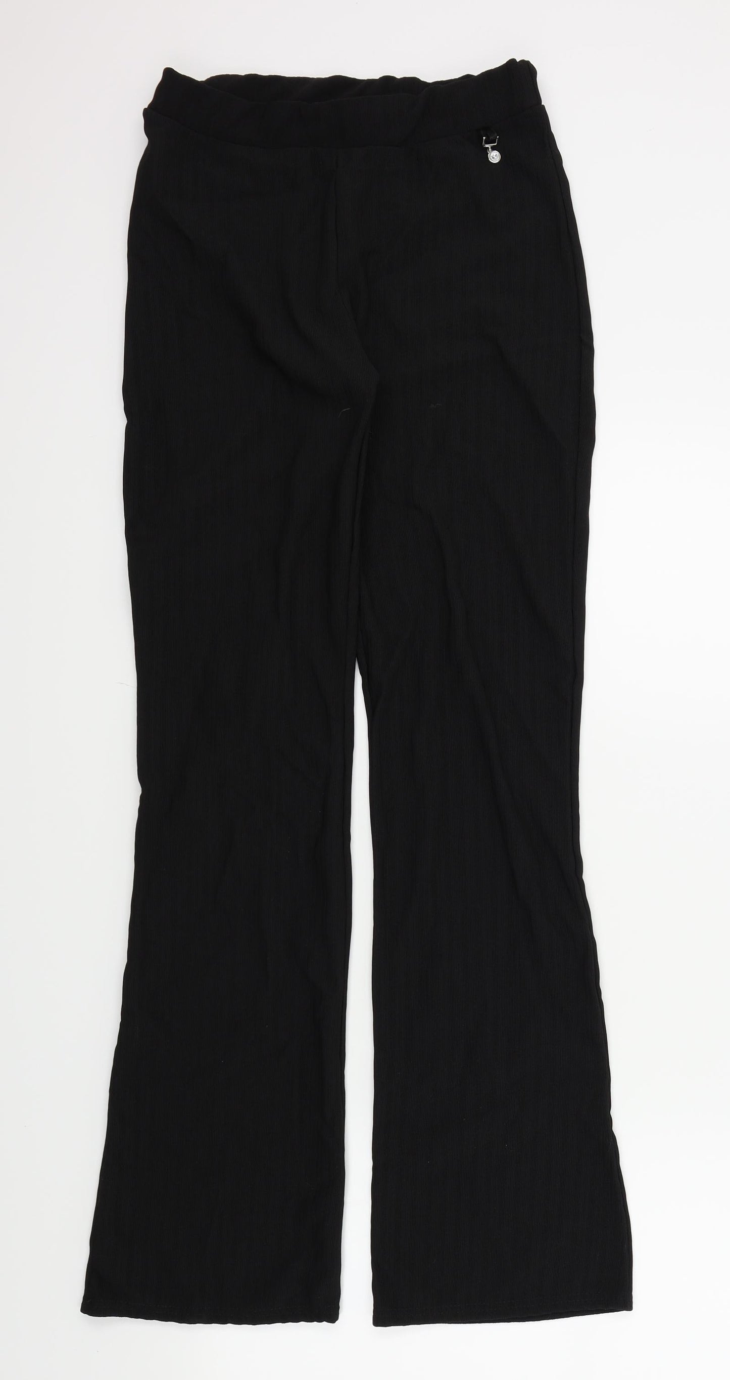 amarante Womens Black   Trousers  Size 12 L30 in