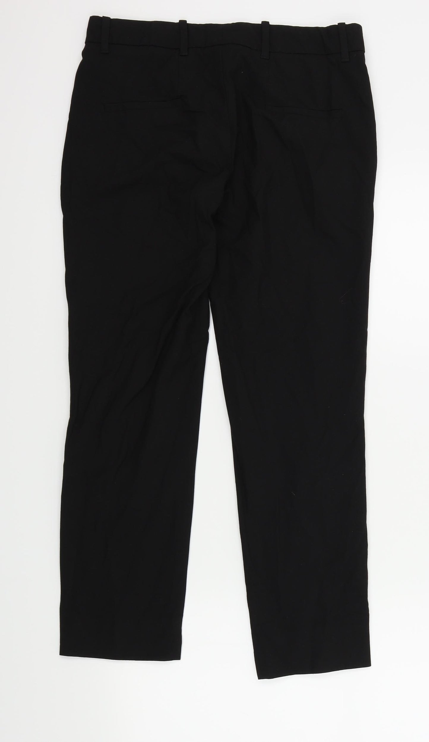 Zara Womens Black   Trousers  Size S L25 in