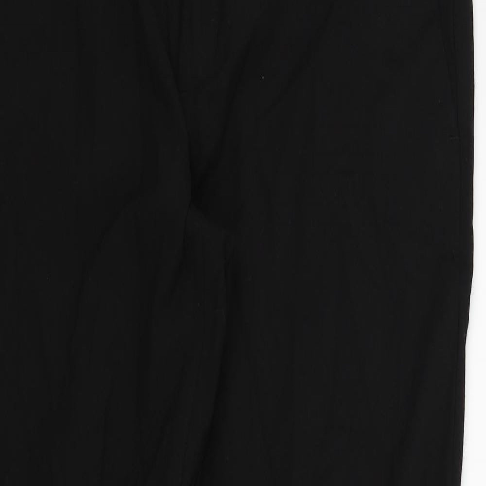 Zara Womens Black   Trousers  Size S L25 in
