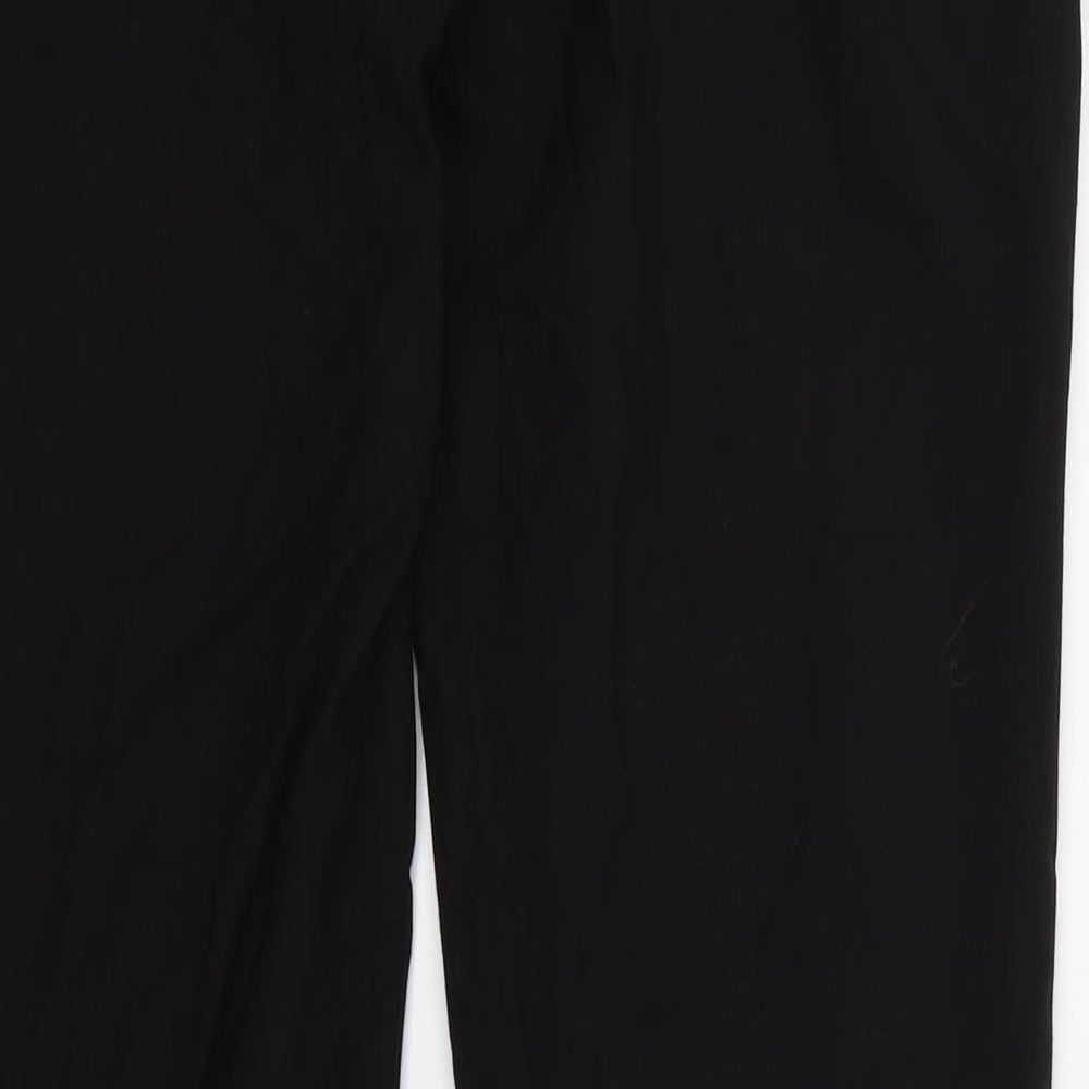 Zara Womens Black   Trousers  Size S L25 in