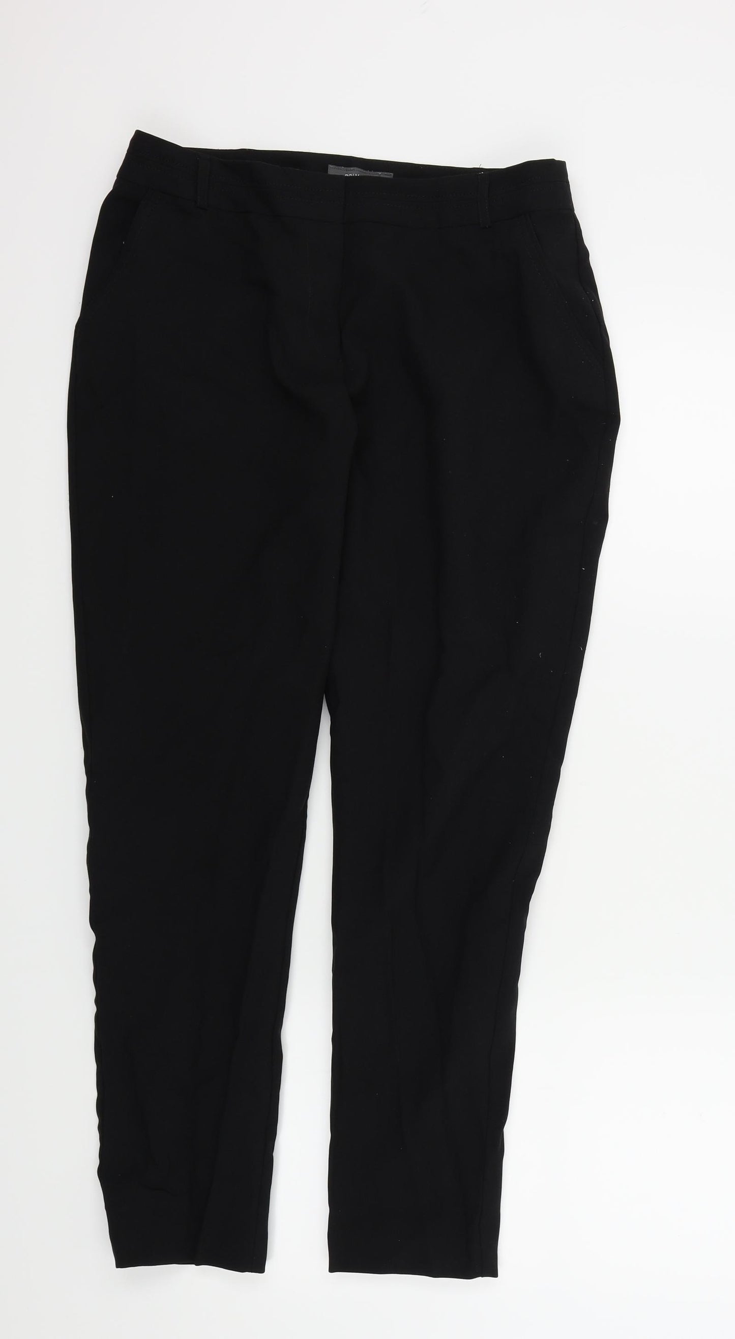 Primark Womens Black   Trousers  Size 12 L29 in